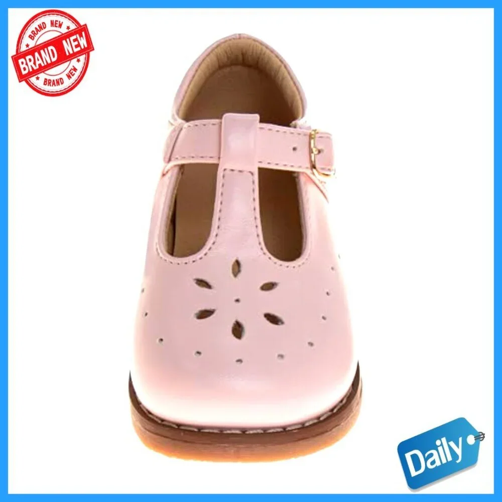 Infant Toddler Girls Mary Jane Flats Slip-On Formal Dress Shoes Size 3-8
